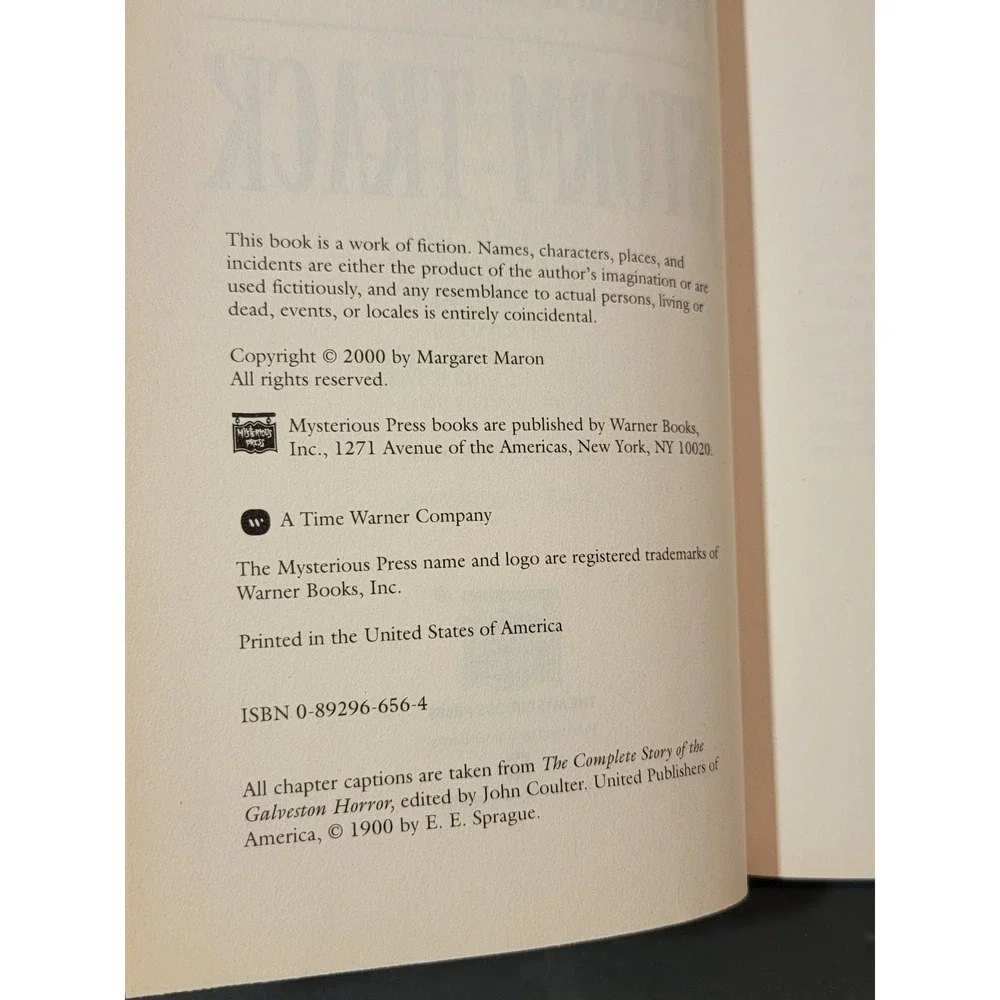 Storm Track‎ Margaret Maron 200Deborah Knott Mystery